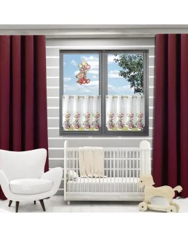 Spitzenbild Teddy in Rosa für Babyzimmer Beispiel