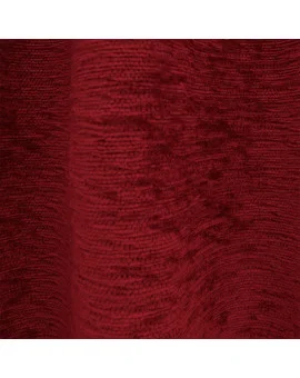 Stoffmuster Thermochenille rot-bordeaux
