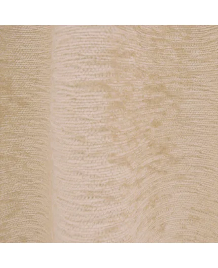 Stoffmuster Thermochenille beige-creme