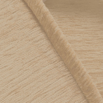 Thermo-Chenille Schlaufenschal Flóki Beige Thermo-Wärmevorhang mit 7 Schlaufen