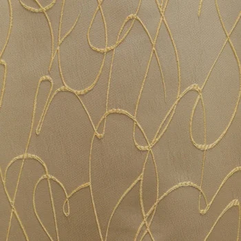 Kissen Joran in gold 40 x 40 cm Stoffmuster
