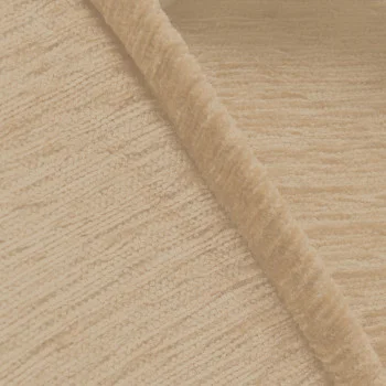 Thermo-Wärmevorhang Flóki mit Reihband Beige Beidseitige Ansicht