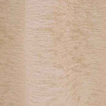 Thermo-Chenille Ösenschal Flóki Beige Stoffmuster