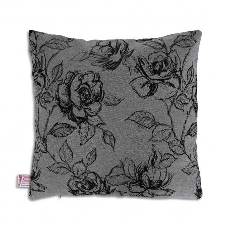 Kissen Ilvy Rose grau Dekoidee 40 x 40 cm