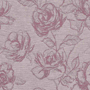 Detailansicht Stoff Ilvy Rose in rosé