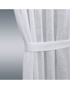 Raffhalter Rebecca mit Käseleinenstruktur