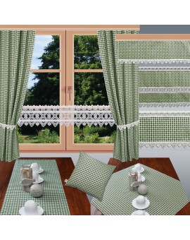 Kollektion Leni grün mit Karomuster alles