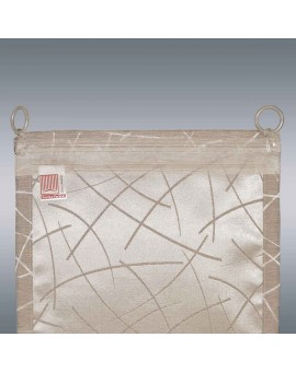 Schiebepaneele Talisa beige Rückseite