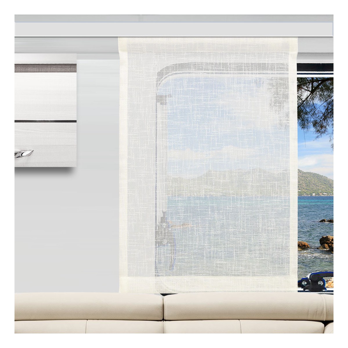 Caravan Schiebegardine Ronja sekt