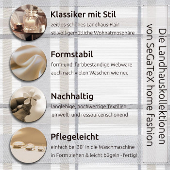 Spitzen-Landhausgardine Rebecca weiß Plauener Spitze
