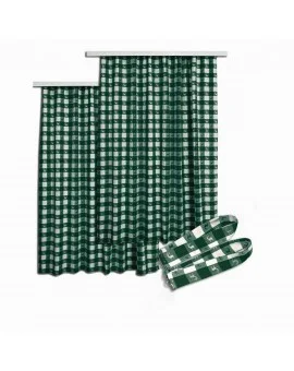 Raffhalter "Karo" 63664811 2er-Set passend zur Dekoschalgarnitur "Karo in Grün"