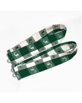 Raffhalter "Karo" 63664811 2er-Set passend zur Dekoschalgarnitur "Karo in Grün"