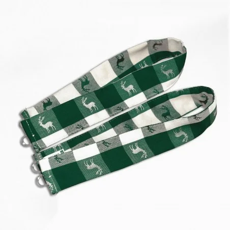 Raffhalter "Karo" 63664811 2er-Set passend zur Dekoschalgarnitur "Karo in Grün"
