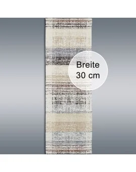 Caravan-Flächenvorhang LIAM | Höhe nach Maß braun-beige 30 cm breit