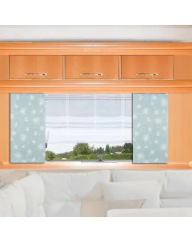 Caravan-Deko-Paneele Fresh bleu