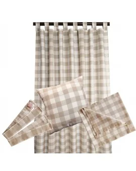 Landhaus-Schlaufenschal Karo mit Edelweiß beige passende Produkte