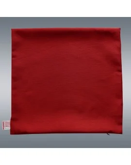 Kissenhülle Hetty Rot uni Musterbild
