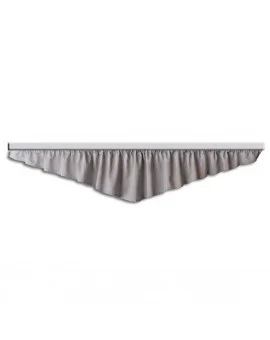 Querbehang Hetty Grau mit Reihband