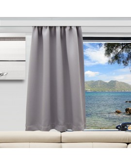 Wohnmobil-Vorhang Mattis grau