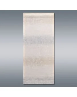 Caravan-Flächenvorhang Nevio Grau-Beige mit grauem Hintergrund