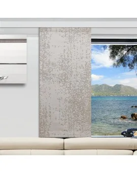Caravan-Flächenvorhang Luca Beige-Braun