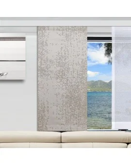 Caravan-Flächenvorhang Luca Beige-Braun Deko-Beispiel