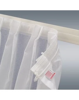 Caravan-Store Sophie mit Flauschband Detailansicht