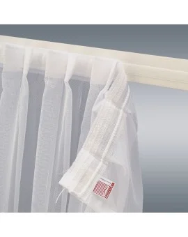 Caravan-Store ANNA mit Flauschband Detailansicht