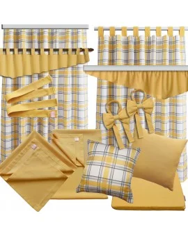Schleifen-Raffhalter Hetty Gelb Raffband alle passenden Produkte