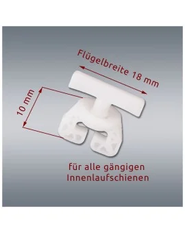 10 Stck. SeGaTeX Gardi-Stopp Uni-Feststeller mit Maß