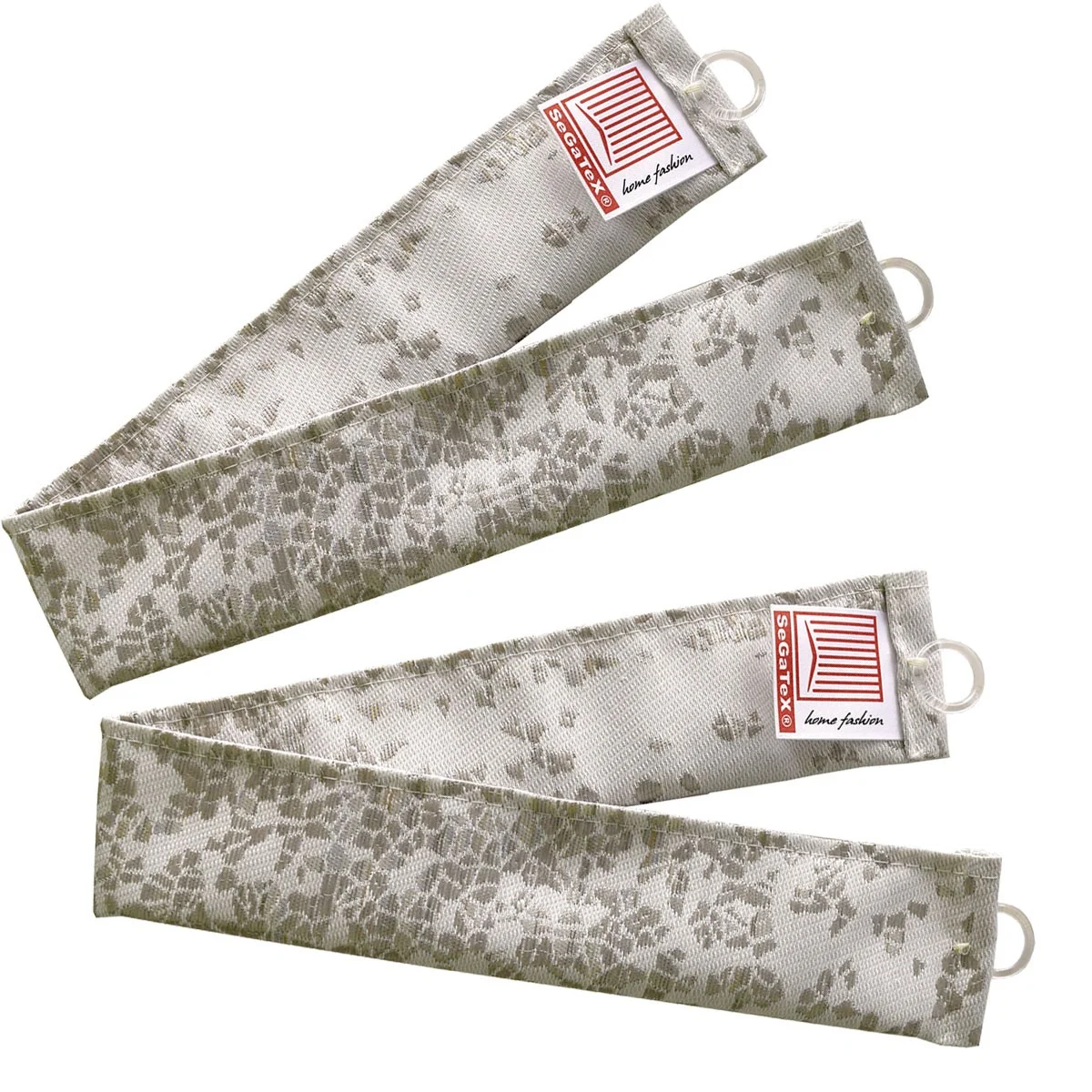 2 Raffhalter LUCA beige