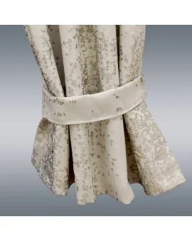2 Raffhalter LUCA beige Musterbild vor grauem Hintergrund
