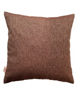 Edle Kissenhülle rost uni passend zu Landhaus-Serien Alpin und Albergo 40x40 cm mit Füllung