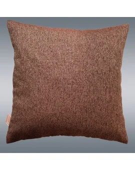 Edle Kissenhülle rost uni passend zu Landhaus-Serien Alpin und Albergo 40x40 cm mit Hintergrund