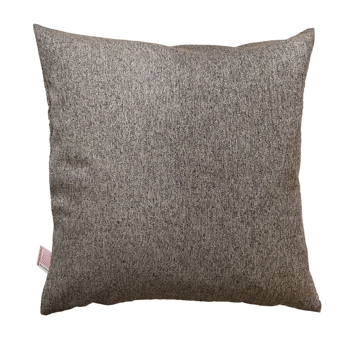 Edle Kissenhülle braun uni passend zu Landhaus-Serien Alpin und Albergo 40x40 cm mit Füllung