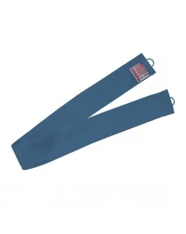 1 Stück Raffhalter blau uni passend zu Dekoschal-Serie Atlantik