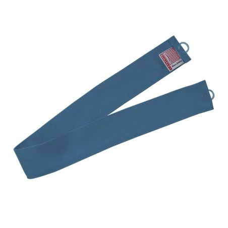 1 Stück Raffhalter blau uni passend zu Dekoschal-Serie Atlantik