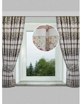 Raffhalter "Kordel mit Quaste" naturfarben zum Raffen von Dekoschals
