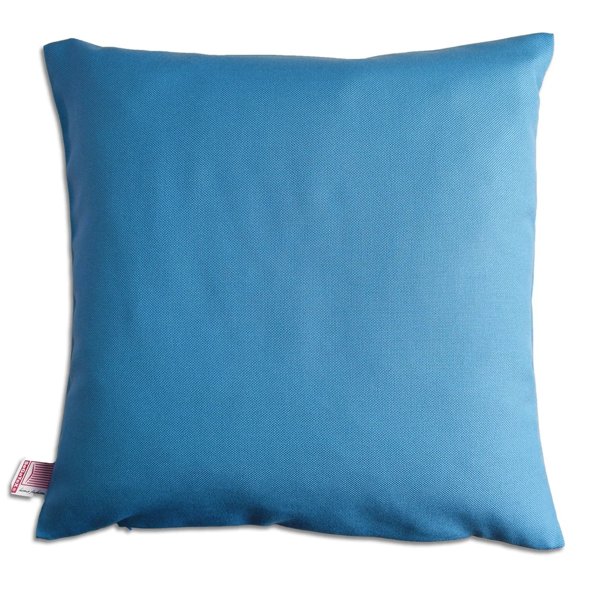 Kissenhülle Blubb-Kids Hellblau uni 40x40 cm