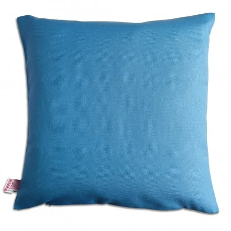 Kissenhülle Blubb-Kids Hellblau uni 40x40 cm