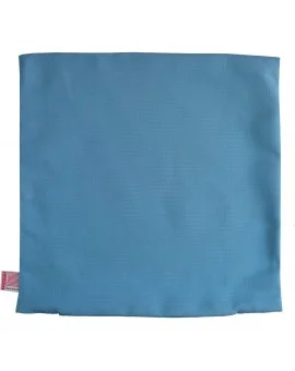 Kissenhülle Blubb-Kids Hellblau uni 40x40 cm ohne Füllung