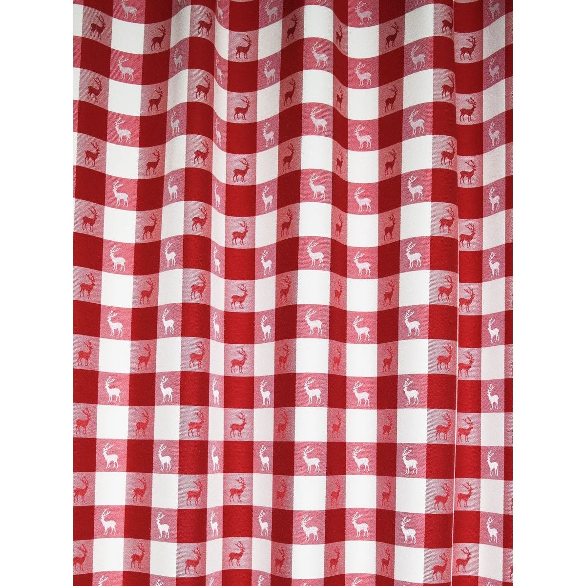 Stoffmuster Karo in Rot 636621