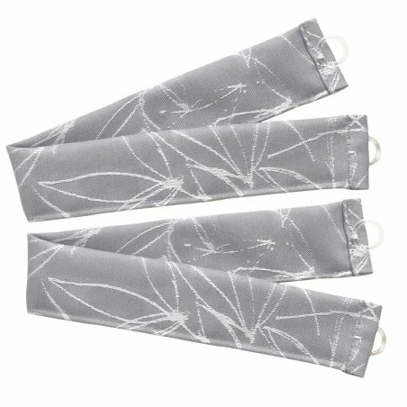 2 Raffhalter PRIMAVERA grau