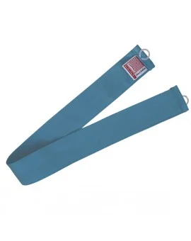 1 Stück Raffhalter blau uni passend zu Dekoschal-Serie Rügen