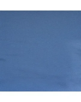 Hochwertiger Dekoschal Atlantik uni blau mit Reihband Stoffmuster