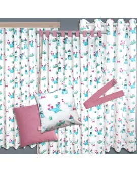 Kollektion Blubb-Kids Grün-Pink passende PRodukte mit lustiger Seerobbe