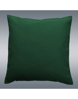 Kissenhülle grün uni passend zu Landhaus-Serie Knut 40x40 cm mit Füllung