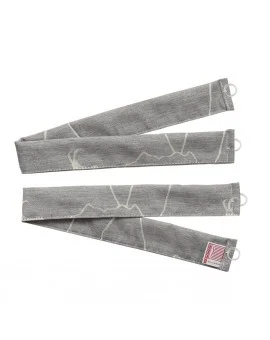 2er Set Raffhalter Breno mit Steinbock grau