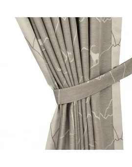 Raffhalter Breno mit Steinbock grau Beispielbild