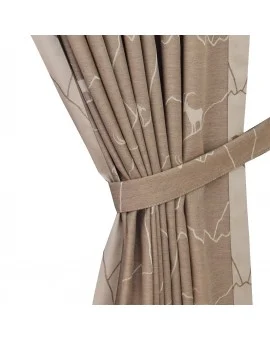 Raffhalter Breno mit Steinbock beige Beispielbild